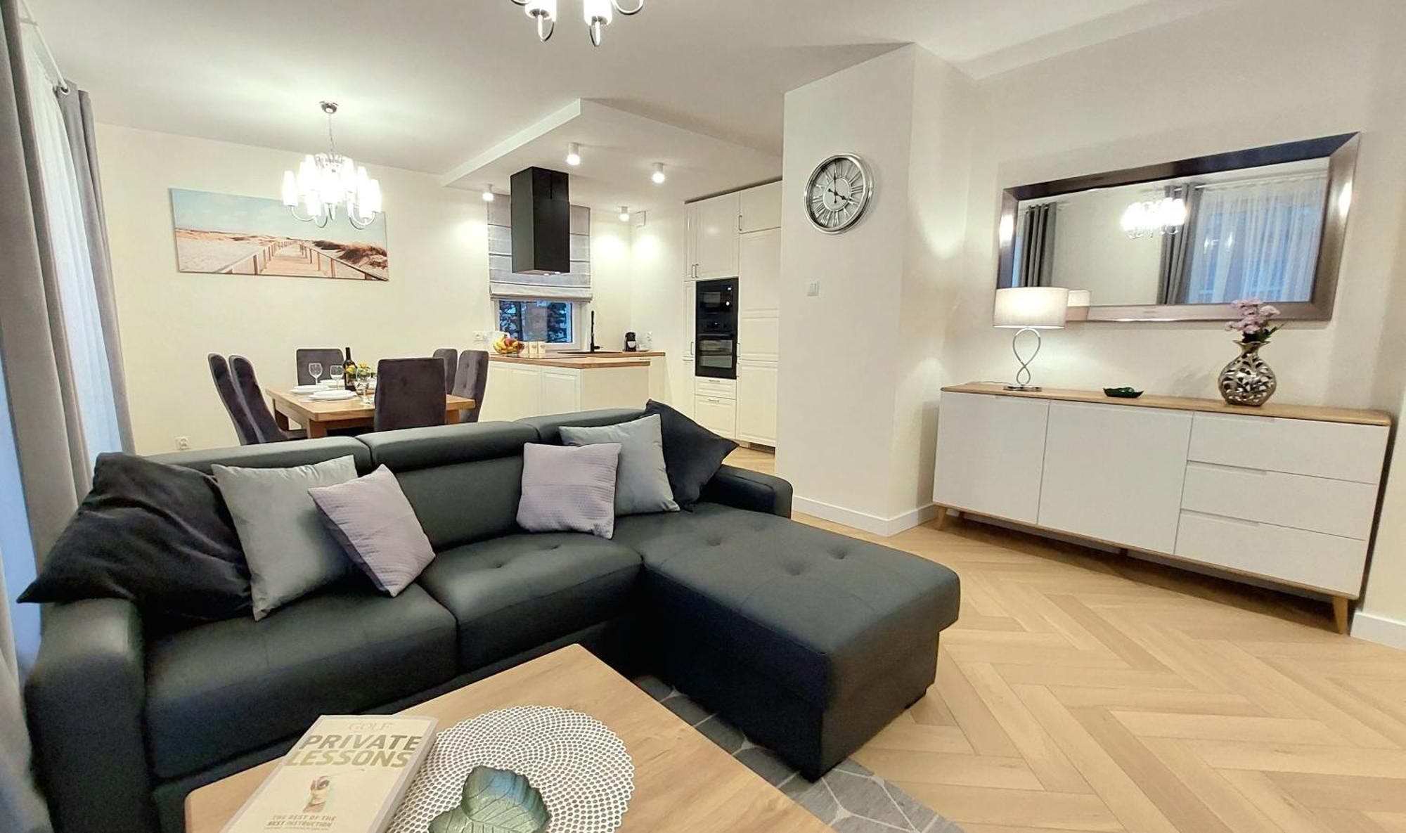 Apartment Golden Beach By Triapart Gdansk Dış mekan fotoğraf